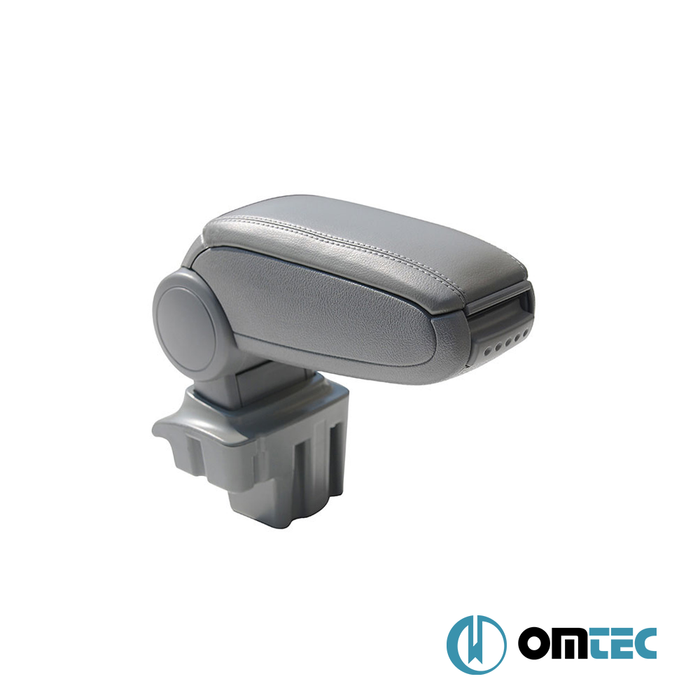 Kol Dayama V1 (Suni Deri + ABS + USB) Gri - Ford Focus - SD III PRE - FL - (2011 - 2015)