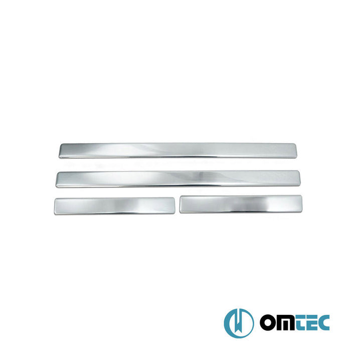 Norm Kapı Eşiği 4 Prç. Paslanmaz Çelik (Parlak) - Renault Fluence - SD I - (2010 - 2015)