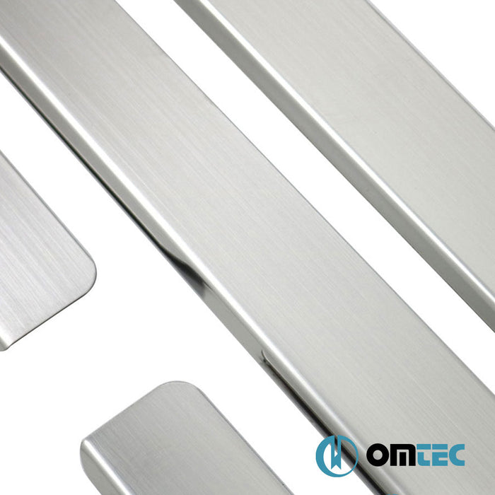 Norm Kapı Eşiği 4 Prç. Paslanmaz Çelik (Parlak) - Alfa Romeo 147 - HB 5D 937 - (2001 - 2010)