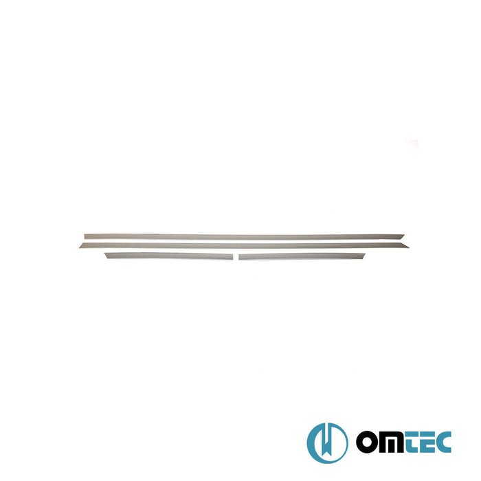 Yan Kapı Çıtası 4 Prç. Paslanmaz Çelik (Parlak) - Skoda Citigo - HB 5D I - (2011 - 2020)