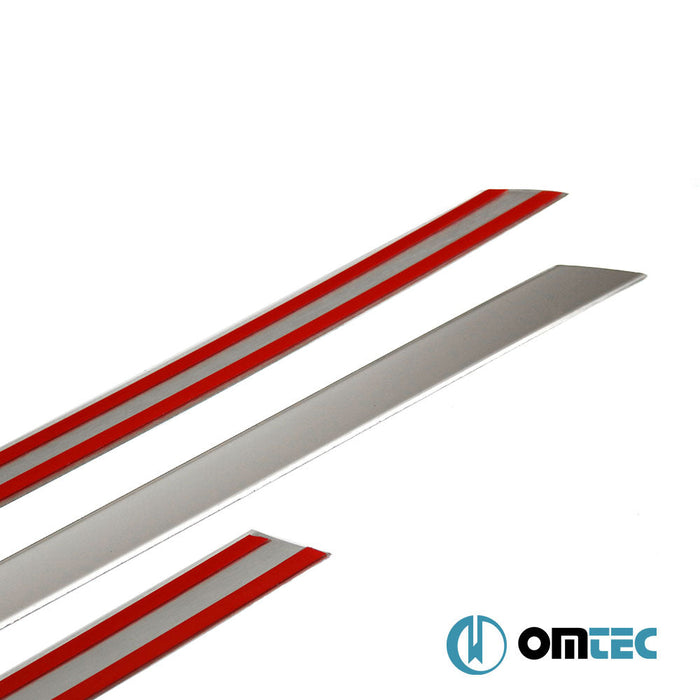 Yan Kapı Çıtası 4 Prç. Paslanmaz Çelik (Parlak) - Toyota Auris - HB 3D E150 - (2007 - 2012)