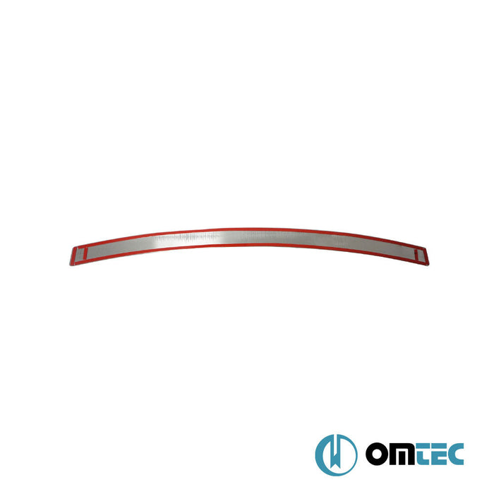 Karbon Folyolu Arka Tampon Eşiği Paslanmaz Çelik - Audi A6 Allroad - SW 4B - (1999 - 2004)