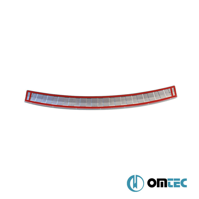 Arka Tampon Eşiği Paslanmaz Çelik (Taşlı) - Audi Q5 - SUV 8R - (2008 - 2016)