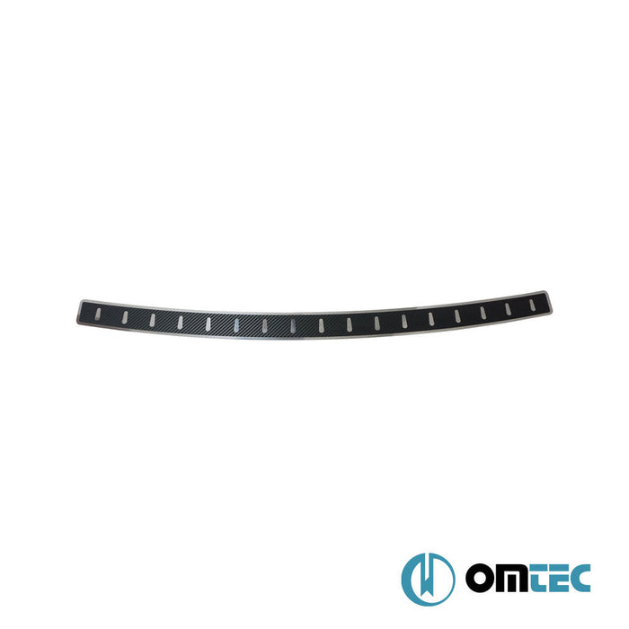 Karbon Folyolu Arka Tampon Eşiği Paslanmaz Çelik - Audi A4 Allroad - SW 8K - (2008 - 2016)