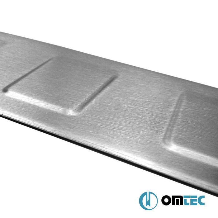 Arka Tampon Eşiği Paslanmaz Çelik (Taşlı) - Audi A4 - SW 8K - (2008 - 2016)