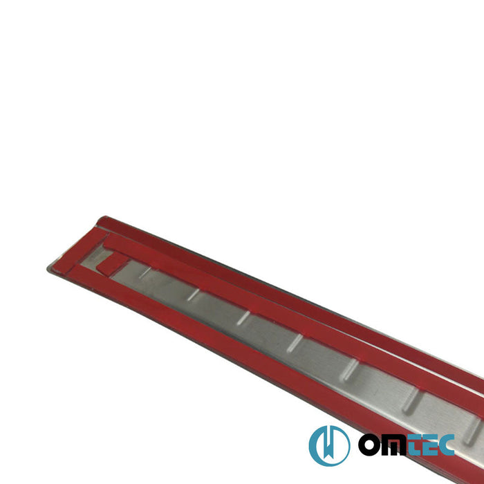 Arka Tampon Eşiği Paslanmaz Çelik (Taşlı) - Audi A3 - HB 5D 8V - (2012 - 2020)