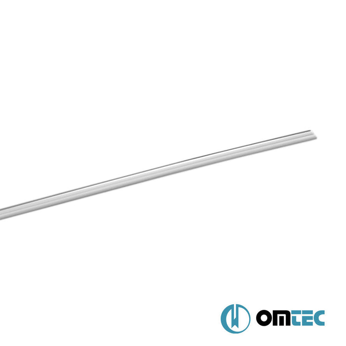 Bagaj Çıtası (Plaka Üstü) Paslanmaz Çelik (Parlak) - Audi A6 - SD 4G PRE - FL - (2011 - 2015)