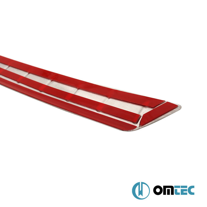 Arka Tampon Eşiği Paslanmaz Çelik (Parlak) - Audi A6 - SD 4G - (2011 - 2018)