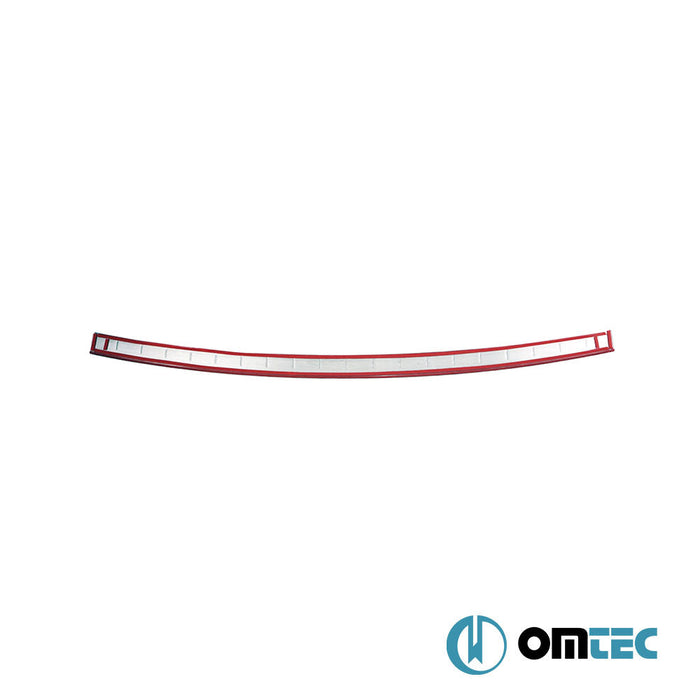 Arka Tampon Eşiği Paslanmaz Çelik (Taşlı) - Audi A6 - SW 4G PRE - FL - (2011 - 2015)