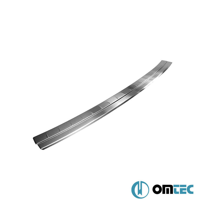 Arka Tampon Eşiği Paslanmaz Çelik (Taşlı) - Audi Q7 - SUV 4M - (2015 - )