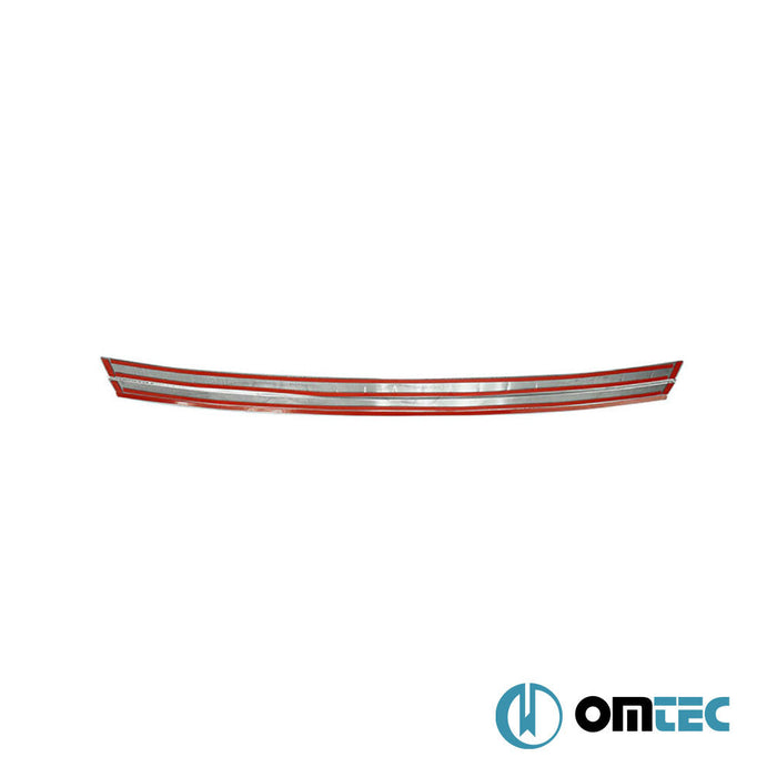 Arka Tampon Eşiği Paslanmaz Çelik (Taşlı) - Audi Q7 - SUV 4M - (2015 - )