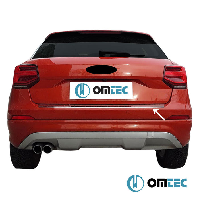 Arka Tampon Eşiği Paslanmaz Çelik (Parlak) - Audi Q2 - SUV GA - (2016 - )