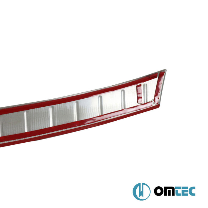 Arka Tampon Eşiği Paslanmaz Çelik (Taşlı) - Audi Q2 - SUV GA - (2016 - )