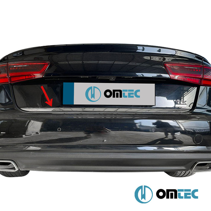 Bagaj Alt Çıta P.Çelik (Parlak) - Audi A6 - SD 4K - (2018 - )