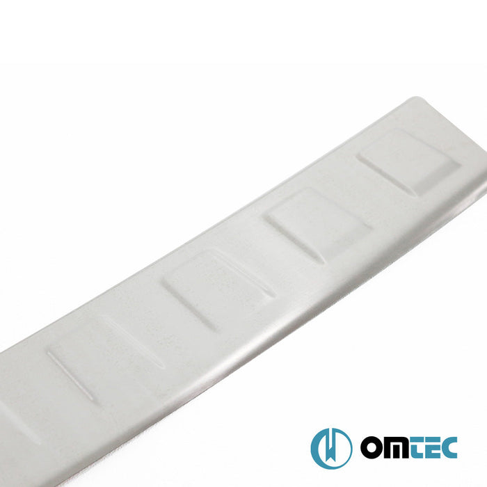 Arka Tampon Eşiği Paslanmaz Çelik (Taşlı) - Audi A6 - SD 4K - (2018 - )