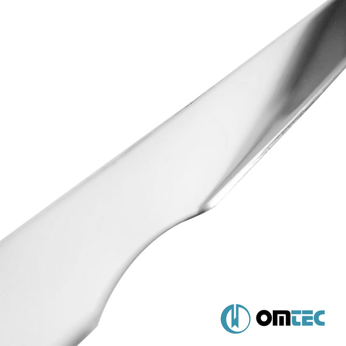 Bagaj Çıtası (Plaka Üstü) Paslanmaz Çelik (Parlak) - Bmw X5 - SUV E70 - (2006 - 2013)