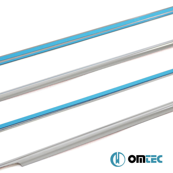 Cam Çıtası 4 Prç. Paslanmaz Çelik (Parlak) - Bmw 3 Series - SD F30 - (2011 - 2019)