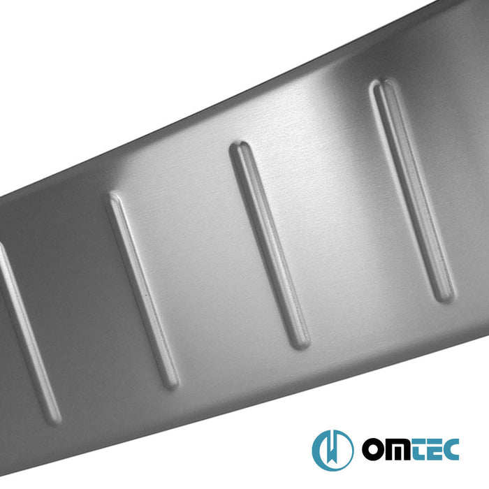 Arka Tampon Eşiği Paslanmaz Çelik (Taşlı) - Bmw X1 - SUV E84 FL - (2012 - 2015)