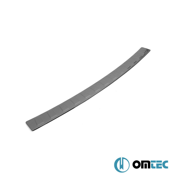 Arka Tampon Eşiği Paslanmaz Çelik (Siyah) - Bmw X3 - SUV F25 - (2011 - 2017)