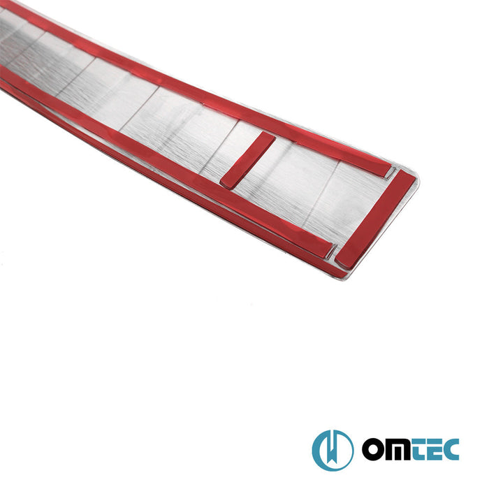 Arka Tampon Eşiği Paslanmaz Çelik (Siyah) - Volkswagen Golf - HB 5D Mk7 - (2013 - 2019)