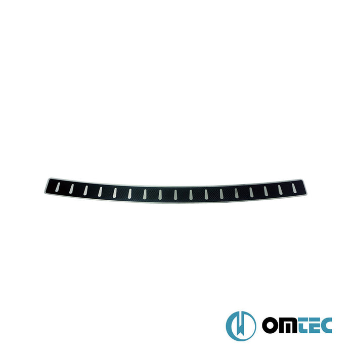 Karbon Folyolu Arka Tampon Eşiği Paslanmaz Çelik - Volkswagen Golf - HB 5D Mk7 - (2013 - 2019)