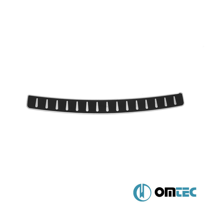 Karbon Folyolu Arka Tampon Eşiği Paslanmaz Çelik - Skoda Rapid Spaceback - HB 5D NH1 - (2012 - )