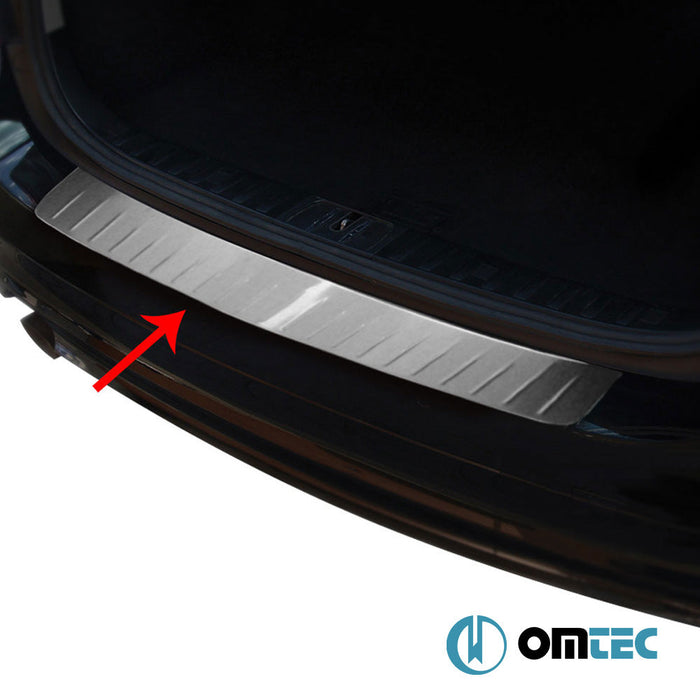 Arka Tampon Eşiği Paslanmaz Çelik (Parlak) - Bmw 3 Series - SW E91 FL - (2008 - 2011)