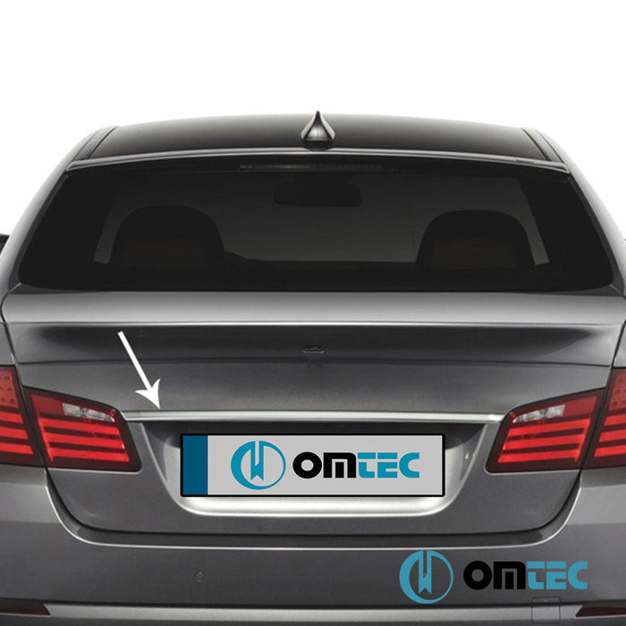 Bagaj Çıtası Paslanmaz Çelik (Parlak) - Bmw 5 Series - SD F10 - (2010 - 2017)