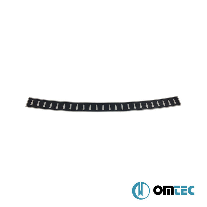 Karbon Folyolu Arka Tampon Eşiği Paslanmaz Çelik - Bmw 5 Series - SW F11 - (2010 - 2017)