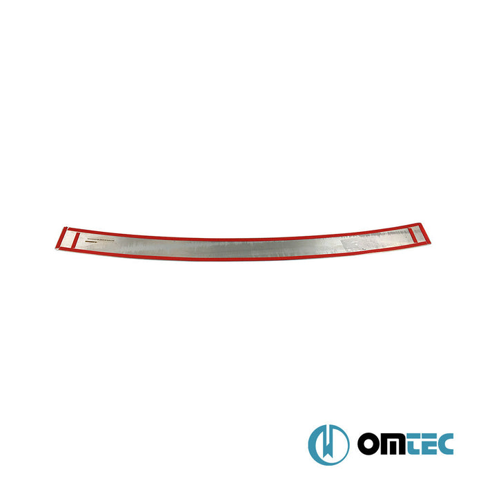 Karbon Folyolu Arka Tampon Eşiği Paslanmaz Çelik - Bmw 5 Series - SW F11 - (2010 - 2017)