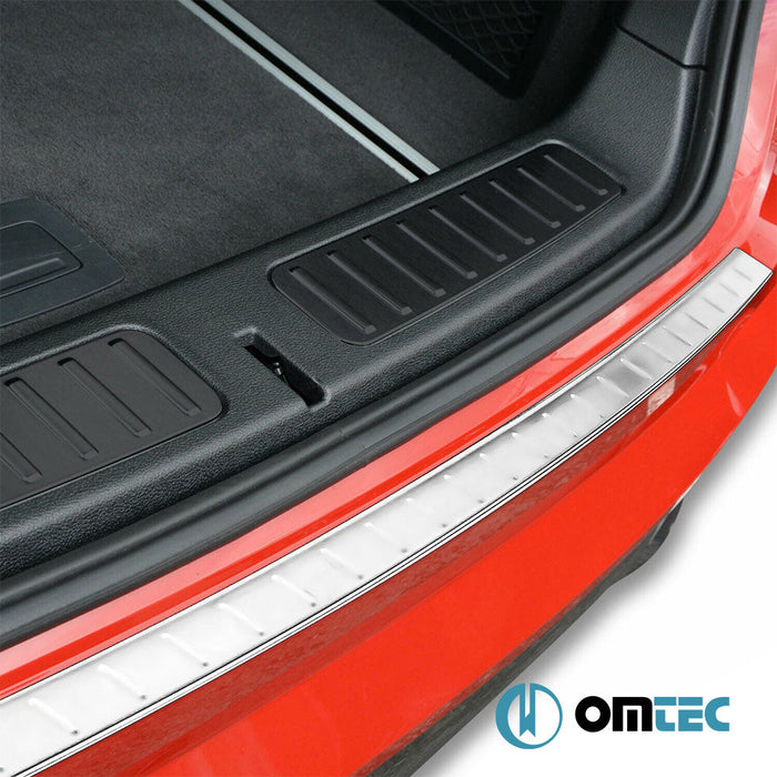 Arka Tampon Eşiği Paslanmaz Çelik (Parlak) - Bmw X4 - SUV F26 - (2014 - 2018)