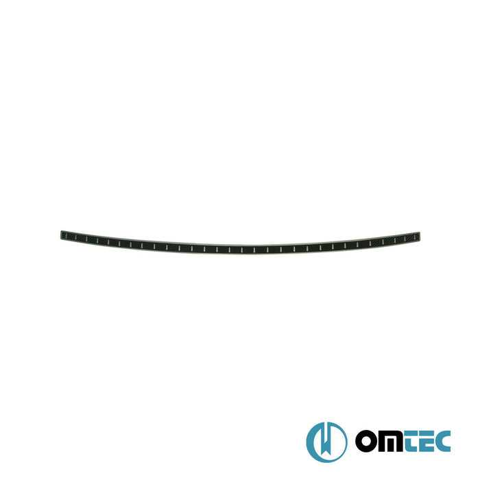 Karbon Folyolu Arka Tampon Eşiği Paslanmaz Çelik - Bmw X4 - SUV F26 - (2014 - 2018)