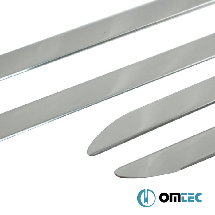 Yan Kapı Çıtası 4 Prç. Paslanmaz Çelik (Parlak) - Bmw 5 Series - SD G30 - (2017 - 2024)