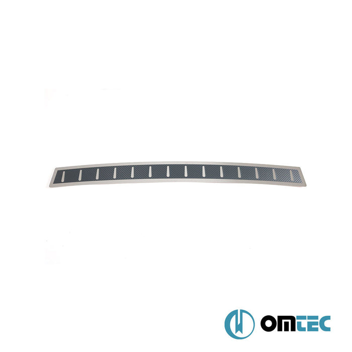 Karbon Folyolu Arka Tampon Eşiği Paslanmaz Çelik - Bmw 2 Series - CP F22 - (2014 - 2021)