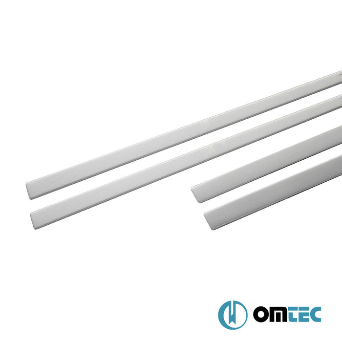 Yan Kapı Çıtası 4 Prç. Paslanmaz Çelik (Parlak) - Bmw X4 - SUV G02 - (2018 - )