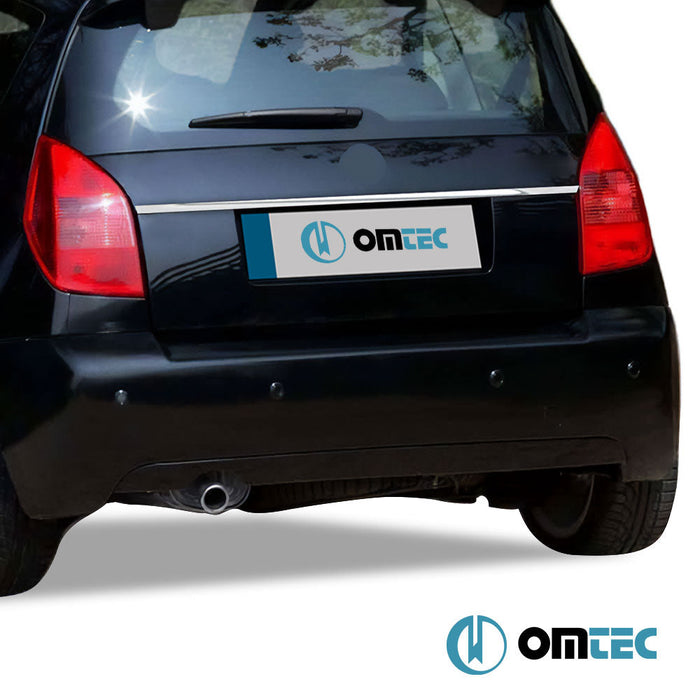 Bagaj Çıtası Paslanmaz Çelik (Parlak) (Plaka Üstü) - Volkswagen Golf - HB 5D Mk6 - (2009 - 2013)