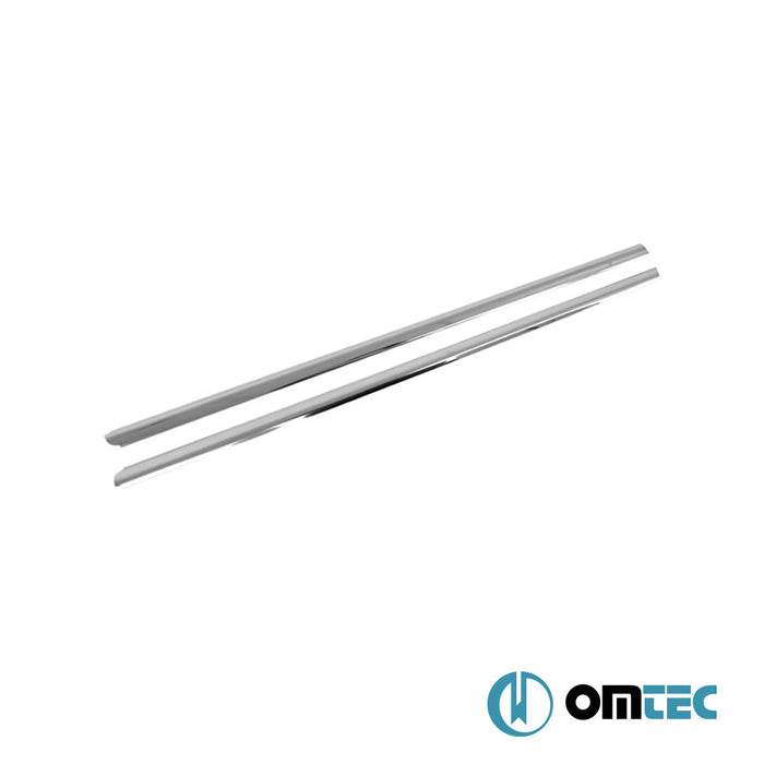 Cam Çıtası 2 Prç. Paslanmaz Çelik (Parlak) - Citroën C2 - HB 3D J - (2003 - 2009)