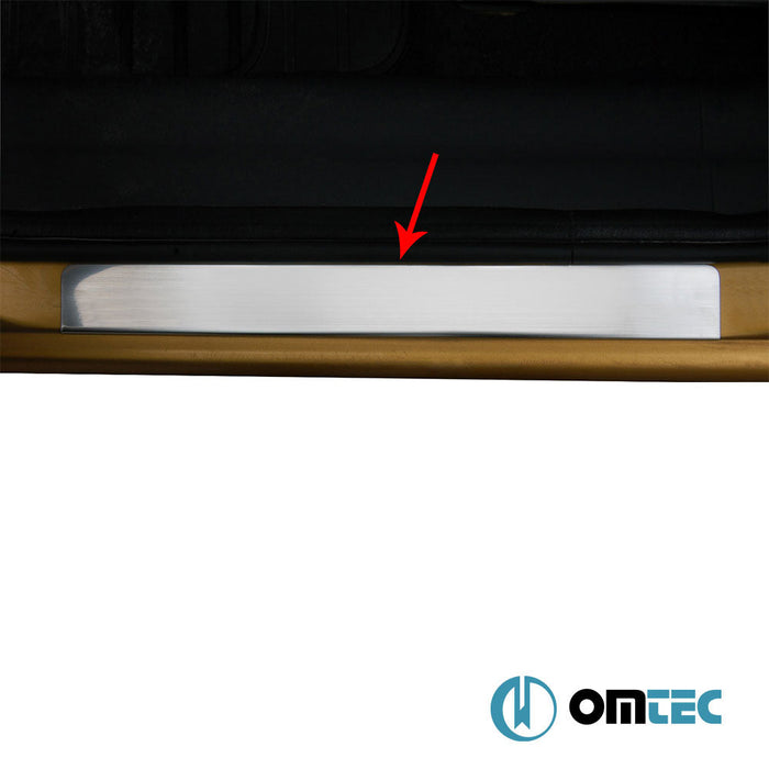 Line Kapı Eşiği 4 Prç. Paslanmaz Çelik (Parlak) - Citroën C3 - HB 5D FC - (2002 - 2009)