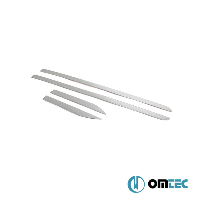 Yan Kapı Çıtası 4 Prç. Paslanmaz Çelik (Parlak) - Ds Ds4 - HB 5D N - (2011 - 2018)