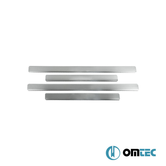 Line Kapı Eşiği 4 Prç. Paslanmaz Çelik (Parlak) - Citroën Berlingo - MVN B9 - (2008 - 2018)