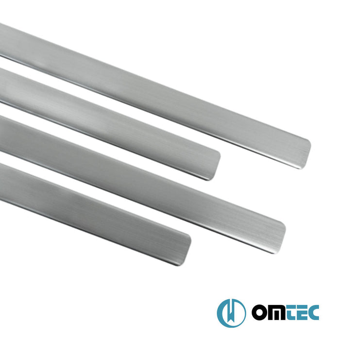 Line Kapı Eşiği 4 Prç. Paslanmaz Çelik (Parlak) - Citroën Berlingo - MVN B9 - (2008 - 2018)