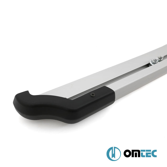 Arka Koruma Elegance (Gri) Alu. - Opel Combo - MVN V - (2019 - )