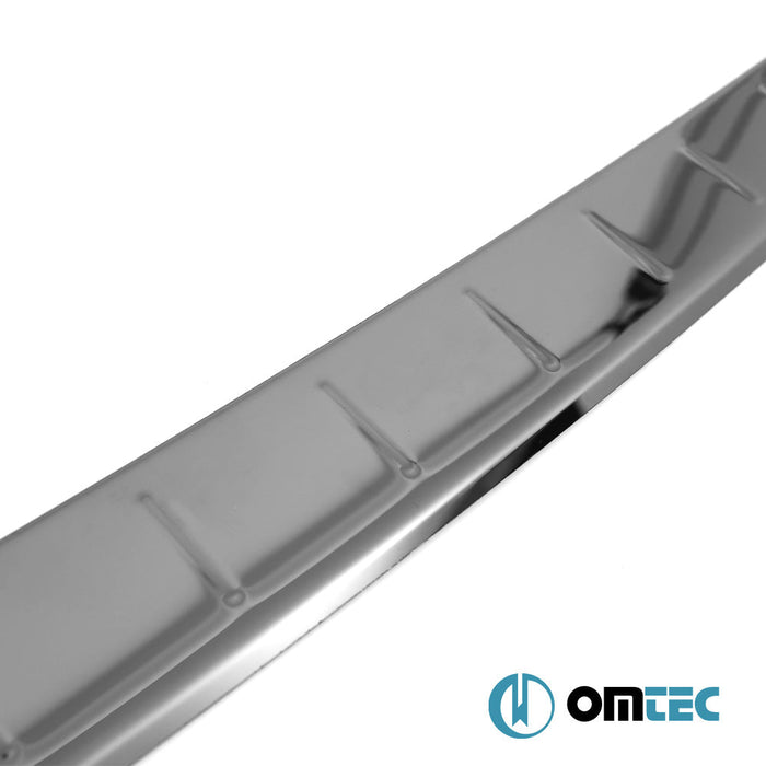 Arka Tampon Eşiği Paslanmaz Çelik (Siyah) - Citroën C5 Aircross - SUV I - (2018 - )