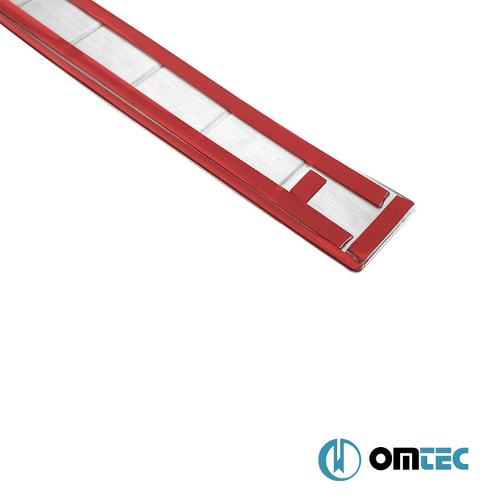 Arka Tampon Eşiği Paslanmaz Çelik (Siyah) - Citroën C5 Aircross - SUV I - (2018 - )