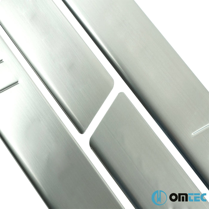 Line Kapı Eşiği 4 Prç. Paslanmaz Çelik - Chevrolet Aveo - SD T300 - (2012 - 2020)