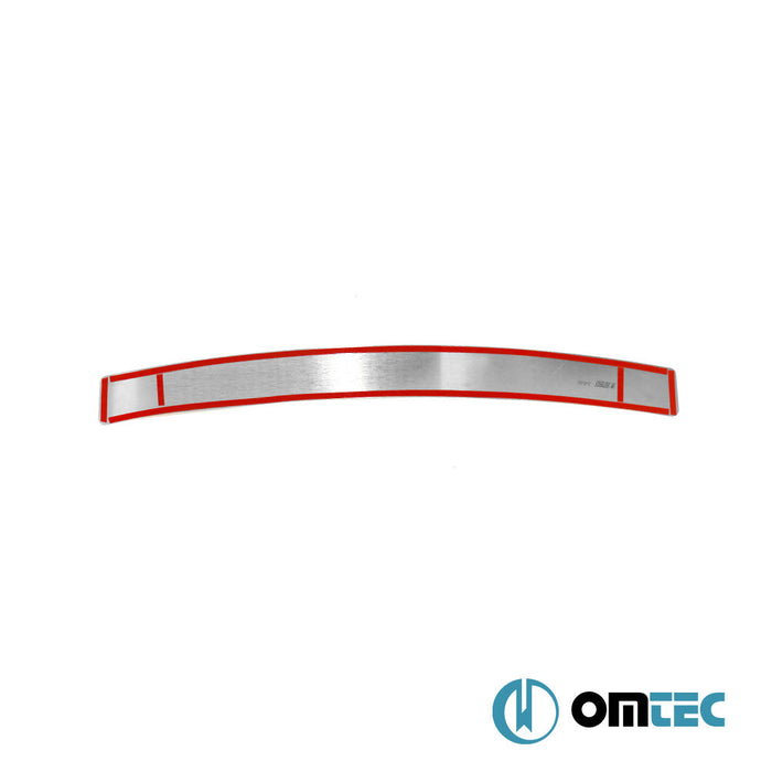 Karbon Folyolu Arka Tampon Eşiği Paslanmaz Çelik - Chevrolet Cruze - SD J300 PRE - FL - (2009 - 2012)