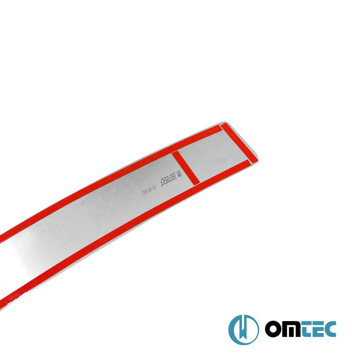 Karbon Folyolu Arka Tampon Eşiği Paslanmaz Çelik - Chevrolet Cruze - SD J300 PRE - FL - (2009 - 2012)