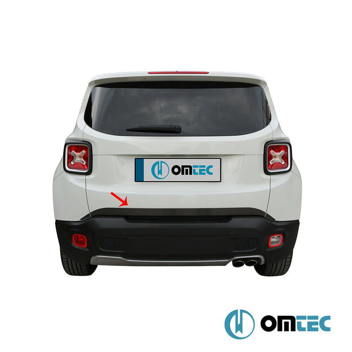 Bagaj Alt Çıta 3 Prç. P.Çelik (Siyah - Taşlı) - Jeep Renegade - SUV BU PRE - FL - (2015 - 2019)