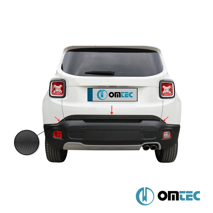 Bagaj Alt Çıta 3 Prç. (Karbon) - Jeep Renegade - SUV BU - (2015 - )