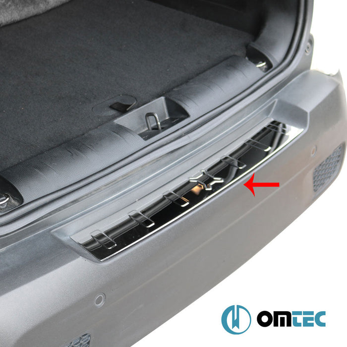 Arka Tampon Eşiği Paslanmaz Çelik (Parlak) - Jeep Renegade - SUV BU - (2015 - )